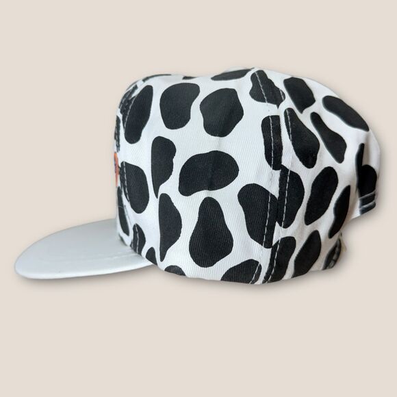 RARE Vintage 90s Sesame Street Henson Kids Hat Muppets Grover Cow Print Western - Picture 3 of 7